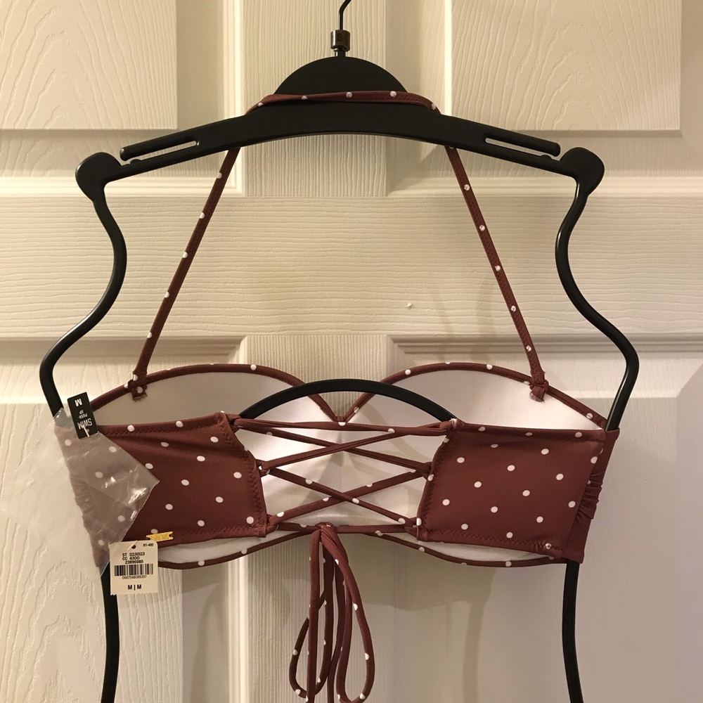 2-PC Set πVS PINK Bikini Bandeau Removable Strap - Picture 5 of 7
